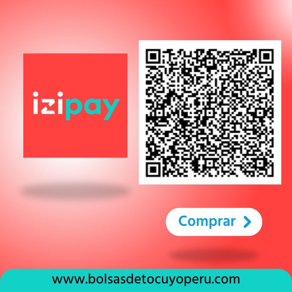 Paga con Izipay, tus bolsas de tocuyo